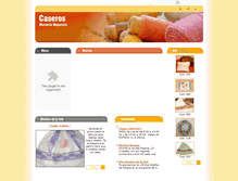 Tablet Screenshot of merceriacaseros.com.ar